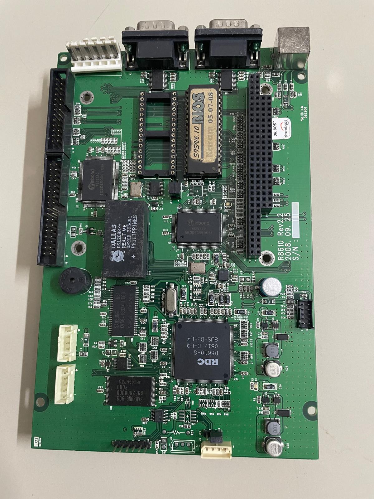 SWF 026 Sample Machine CPU Card