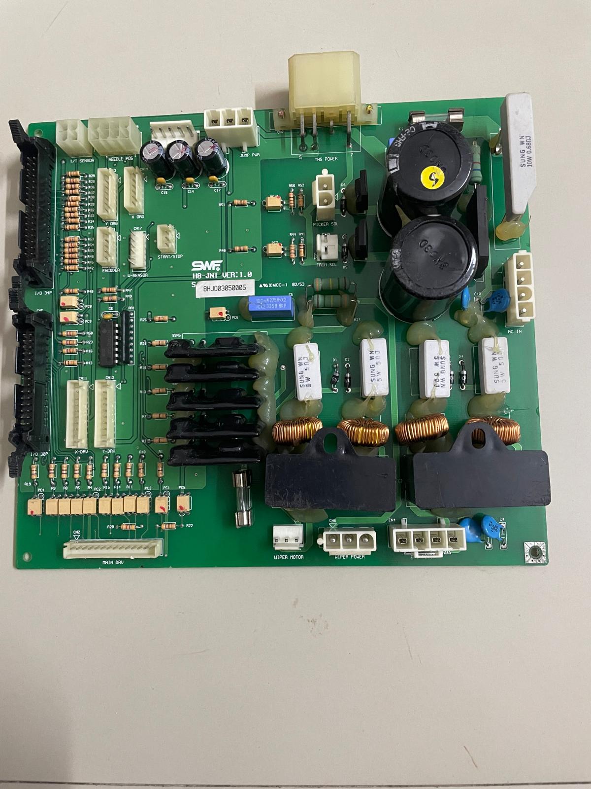 SWF 027 Sample Machine Joint Card